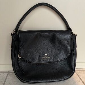 Kate Spade New York Genuine Leather Black Bag